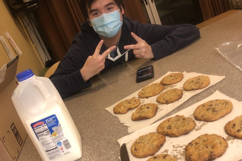 Edgar - cookies in Watson lounge