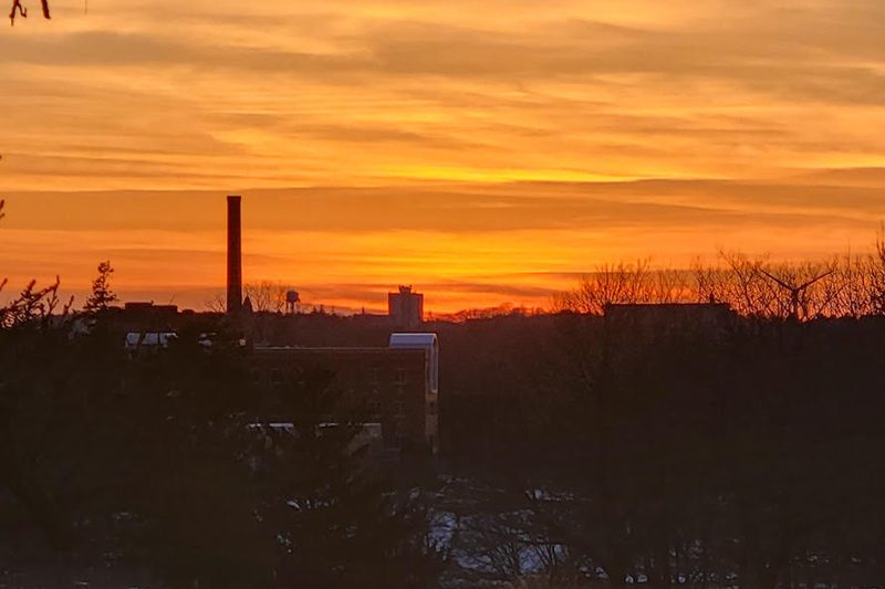 Sunset at Three Oaks