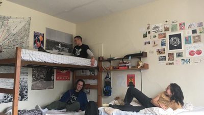 me and my roommates