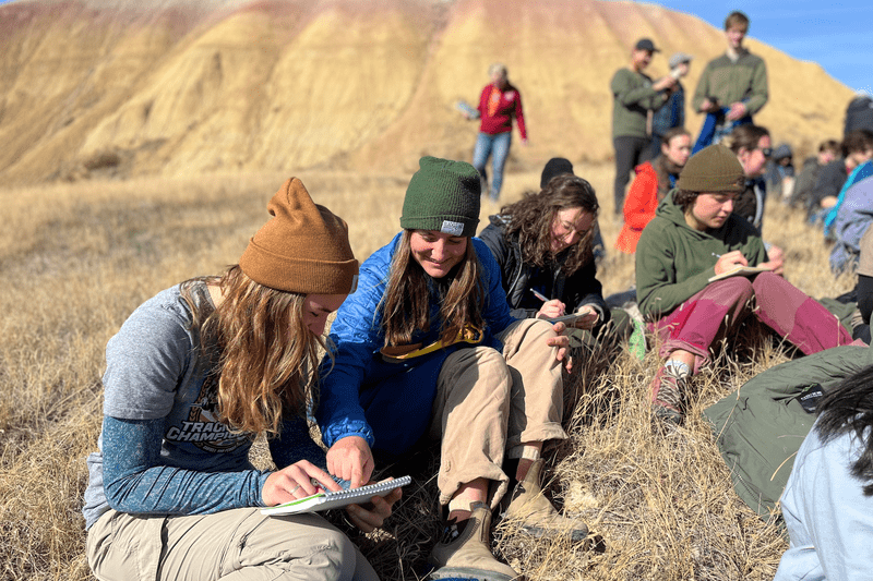 studying in the field