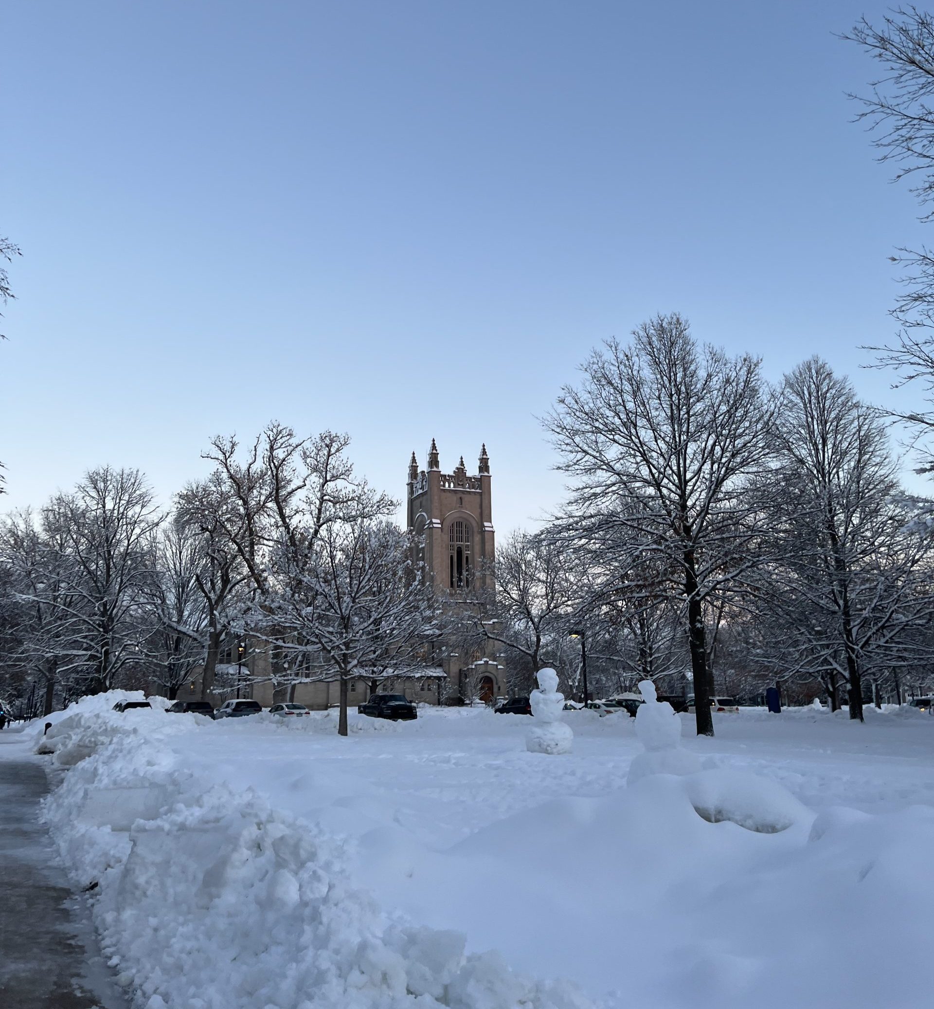 Snowy Chapel