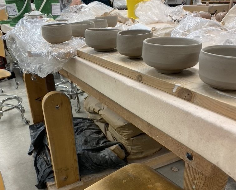ceramics by students