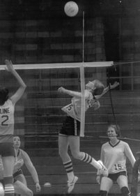 Madeleine McAfee '78, volleyball, C-Club inductee, 2018