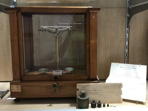 Anderson Display Case balance and weights