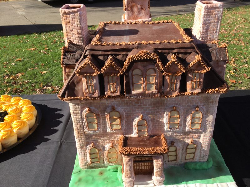 Replica of Willis Hall created by Bon Appétit Pastry Chef Richard Hays.