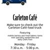 The Carleton Cafe Opens!
