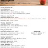 New Student Week Hours of Operation