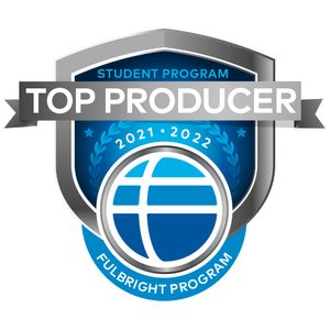 Fulbright Top Producers Badge