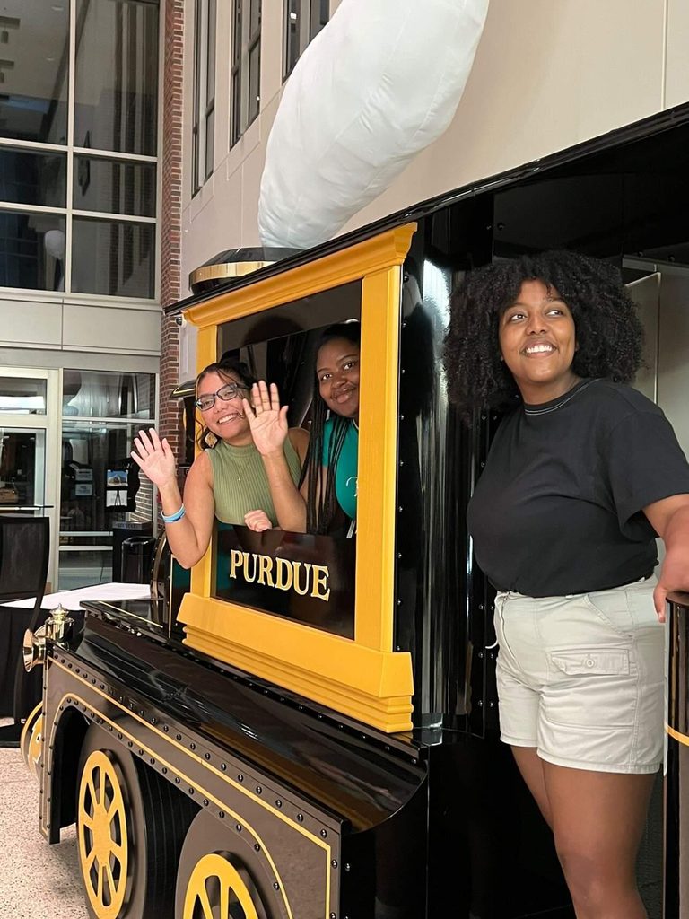GradX participants enjoy the Purdue Campus