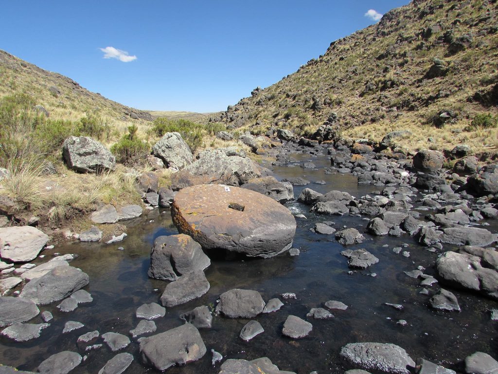 Image of a shallow rocky creek