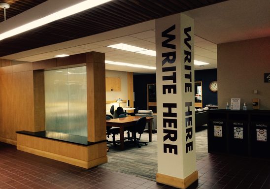 The Writing Center: 4th Libe
