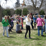 Maypole Celebration at UU Service on May 5, 2013