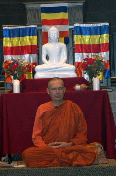 Meditation at Buddhist Vesak Celebration