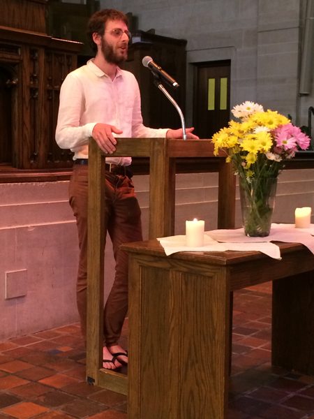 Senior Service speaker: Jackson Bahn