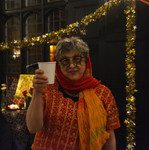 Rabi Shosh Dworsky at Purim/Holi Celebration 2017