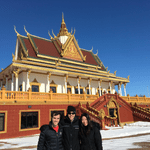 Student Chaplain's Associates at Wat Munisotaram Cambodian Temple, February 11, 2018
