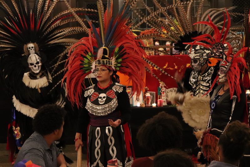 Dancers at the Day of the Dead Celebration - November 2, 2018