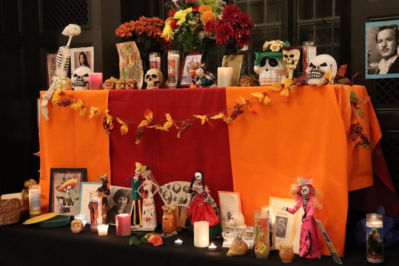 Altar at Day of the Dead Celebration - November 2, 2018