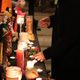 Candle lighting at Day of the Dead Celebration - November 2, 2018