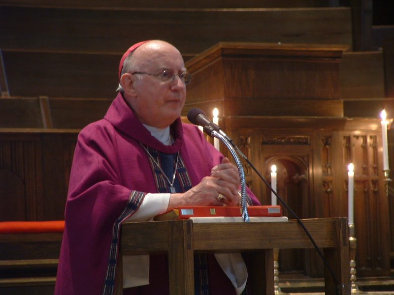 Archbishop Harry Flynn at Catholic Mass