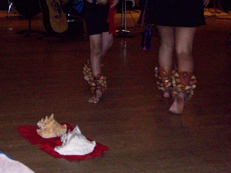 Aztec Dancers at the Day of the Dead Celebration
