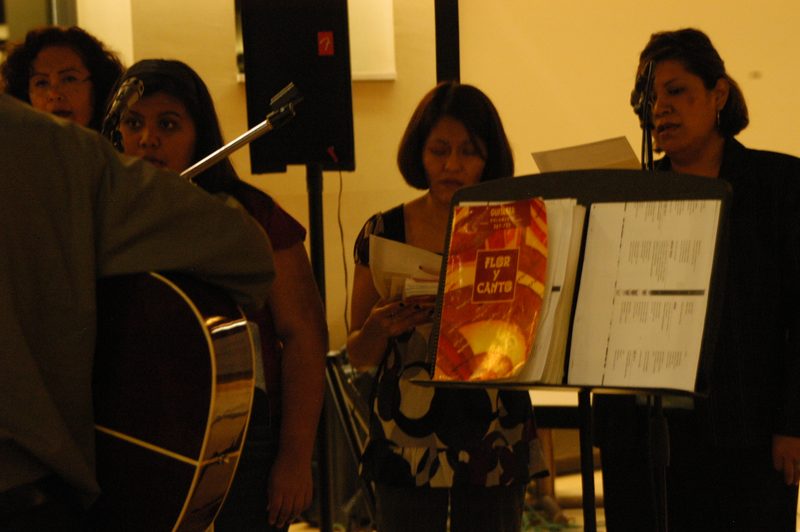 Choir at Day of the Dead Celebration