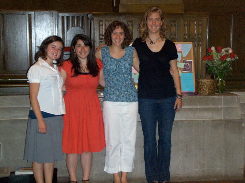 Seniors at the Senior Chapel Service on May 24, 2009