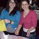 Melissa and Jackie at Purim Celebration, March 2009