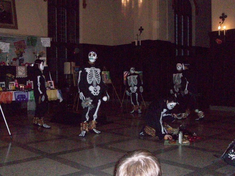 Celebrating Day of the Dead, November 2, 2009