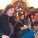 Students enjoyed musical performance at Purim/Holi.