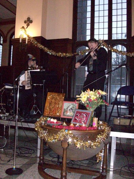 Musical Performance at Purim/Holi Celebration