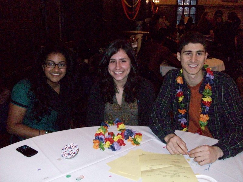 Guests enjoy Purim/Holi Celebration