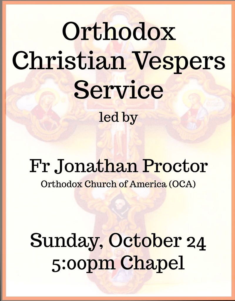 Orthodox Christian Vespers Service