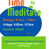 Time to Meditate - Friday AM sessions