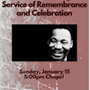 Martin Luther King, Jr. Service of Remembrance and Celebration