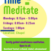 Time to Meditate - Sunday afternoon sessions
