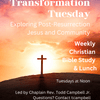 Transformation Tuesday: Weekly Bible Study