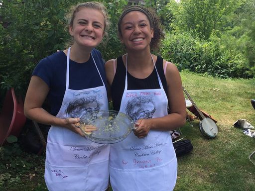 Grand Prize Winners! (Wearing their Dacie apron prizes)
