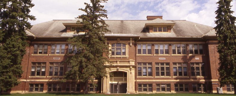 Exterior view of former Middle School