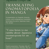 Approaches to Translating Onomatopoeia in Manga