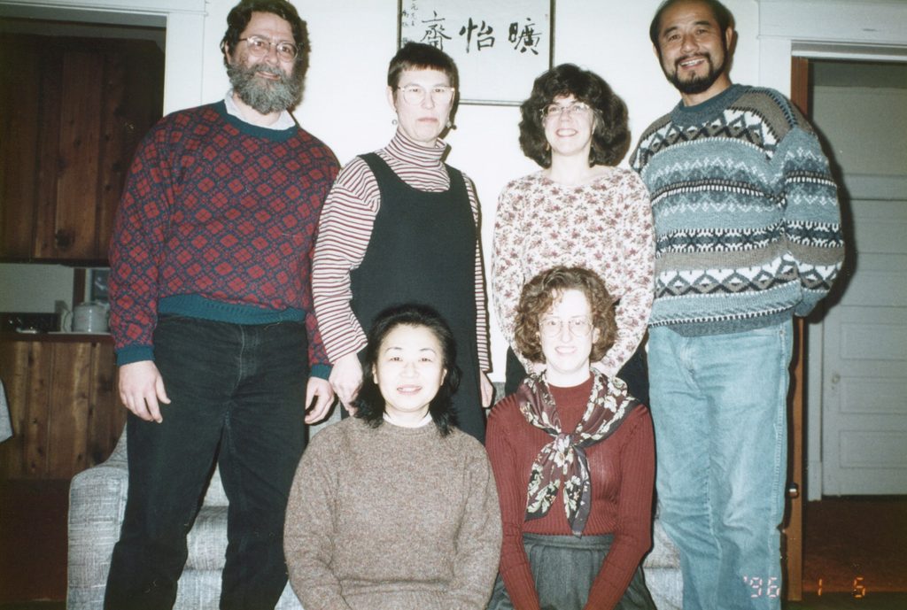 department faculty pose for a photo