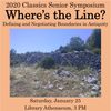 Poster for 2020 Classics Symposium