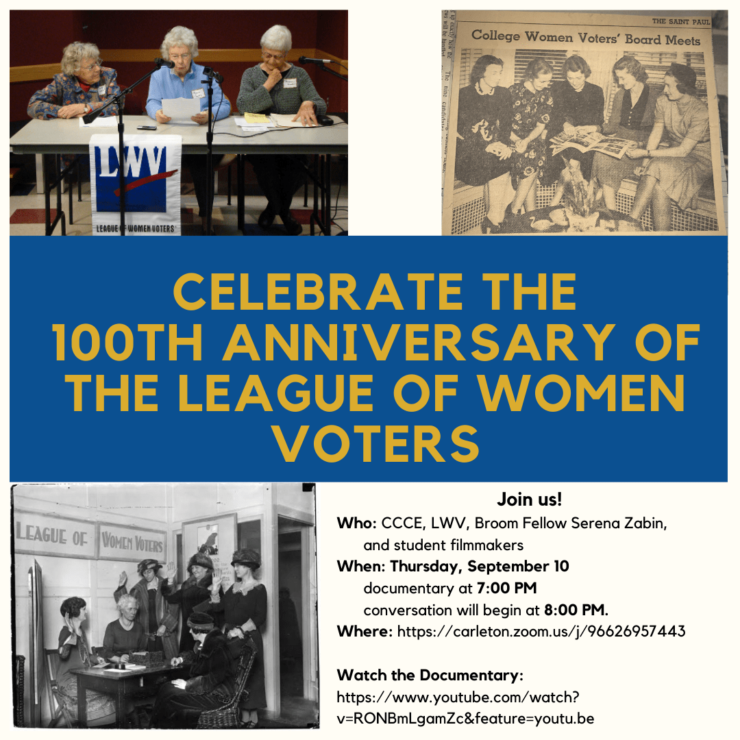 Celebrate The 100th Anniversary Of The League Of Women Voters – Center ...