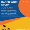 Community Based Work Study Job Fair