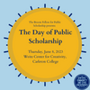 Day of Public Scholarship