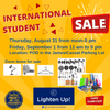 International Student Pop Up Sale