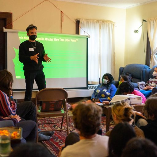 Akira Yano Speaks to Students About Environmental Racism in Northern Minneapolis
