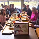 German lunch table