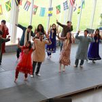 MOSAIC (Mosaic of South Asian Interests at Carleton) members perform at the International Festival