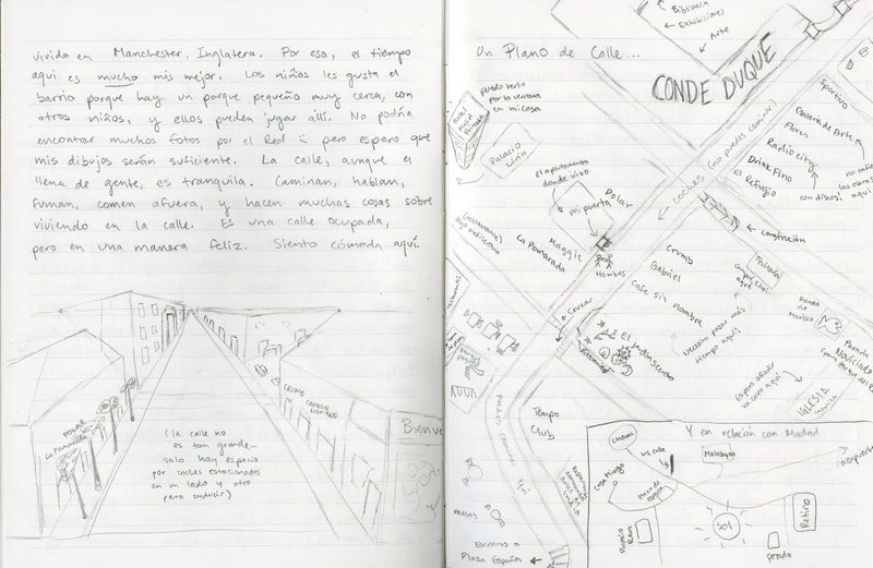 "Diario" of Katie Grosh ‘18, Carleton Spanish Studies in Madrid. 2015.